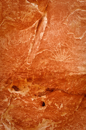 Petroglyphs from the Fremont People