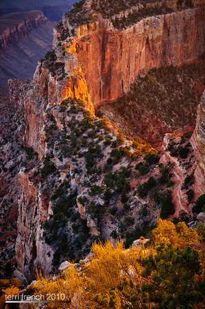 Grand Canyon Sunset - Wotan's Throne