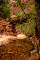 Bridge at Weeping Rock Trailhead, Zion National Park